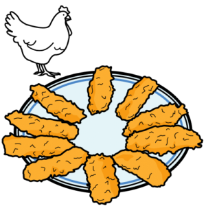 Palitos de Pollo